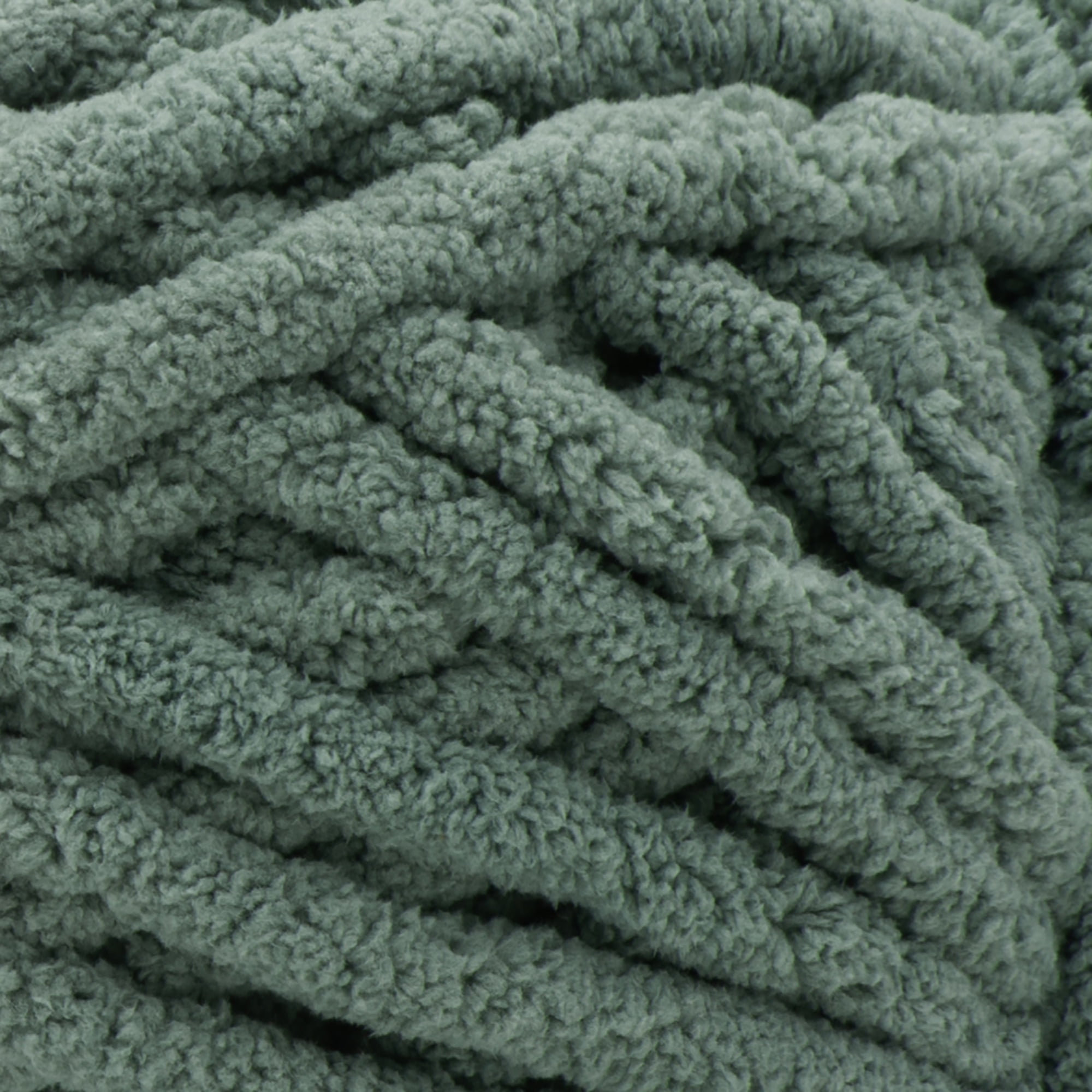 Bernat® Blanket extra™ #7 Jumbo Polyester Yarn, Smoky green 10.5oz/300g 97 Yards (2 Pack)
