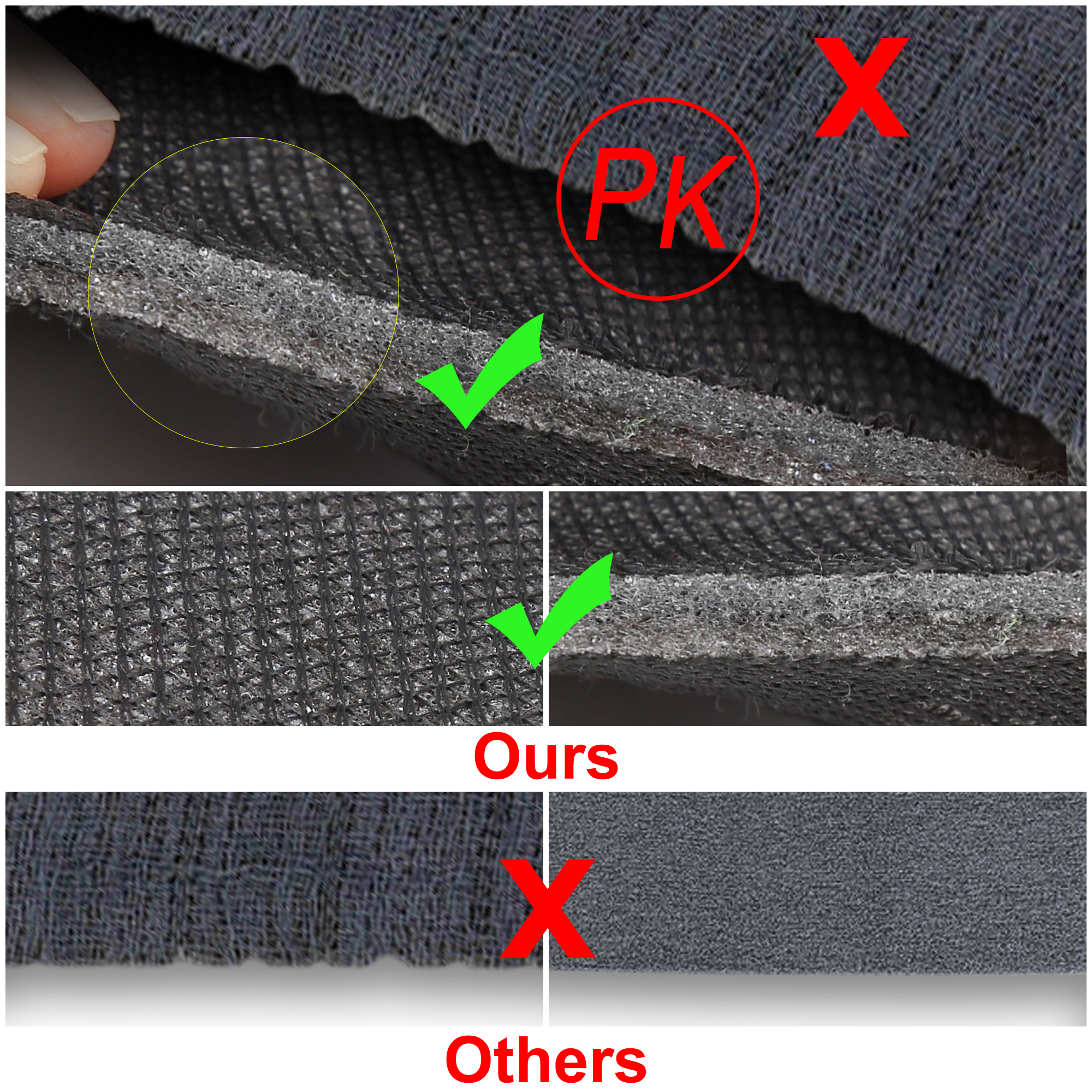 Unique Bargains Universal Front Car Seat Cover Protector Pad for Car Truck SUV Black Beige