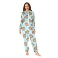 thumbnail image 4 of joogoo Cute Capybara Blue Unisex Adults Onesies Pajamas Jumpsuits L, 4 of 7