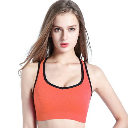 

Keebgyy Beauty Back Sports Workout Bra Shockproof Gather High-intensity Professional Running Vest-type Bra