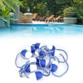 thumbnail image 1 of Filfeel Swimming Pool Buoy Line,16.4ft Swimming Pool Safety Divider Rope Floating Buoy Line Accessories for Hot Springs Shallow Beaches,Pool Lane Line, 1 of 8