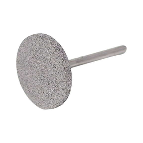 Eosunjian Nail Drill Bit Electric Nail File Diamond Disc Bit Remove Dead Skin Nail Art Tool Nail Gel Polish Remover Bits for Home Salon Manicure Pedicure (Silver)