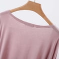 thumbnail image 5 of ylioge M-5X Plus Size Pajama Sets for Women 2 Piece Long Sleeve Cardigans and High Waisted Pants Casual Solid Color Loungewear Pajamas Outfits Set, 5 of 8