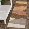 thumbnail image 6 of Addison Rugs Chantille Indoor/Outdoor Transitional Geometric Paprika Machine Washable Runner Rug, 2'3" x 7'6", 6 of 7