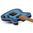 thumbnail image 2 of Schecter PT Pro Telecaster Style Electric Guitar w/Maple Fretboard - Trans Blue Burst, 2 of 11