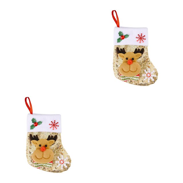 Monstrate Bolsa de vajilla de Navidad para restaurante, cuchara de Navidad, palillo, tenedor, soporte, bolsa de almacenamiento, de hogar, cena, Type2 NO2 Monstrate CBP144582