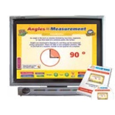 Daydream Education Angles Math Poster - Extra Large 33" X 23.5" Gloss Paper Chart For Middle & High School Classrooms
