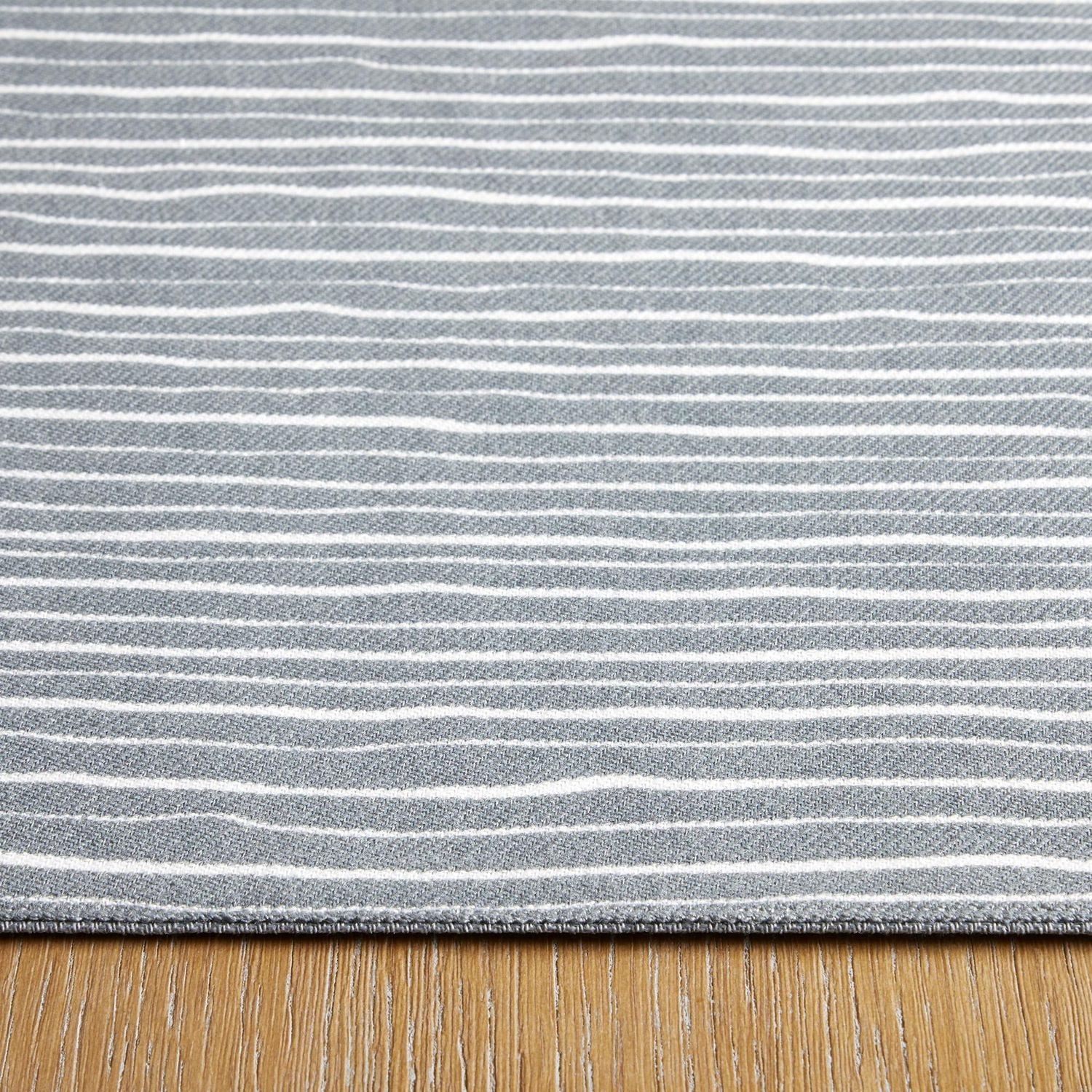 Mainstays Linework Placemat, Grey, 14"W x 19"L , 1 Piece