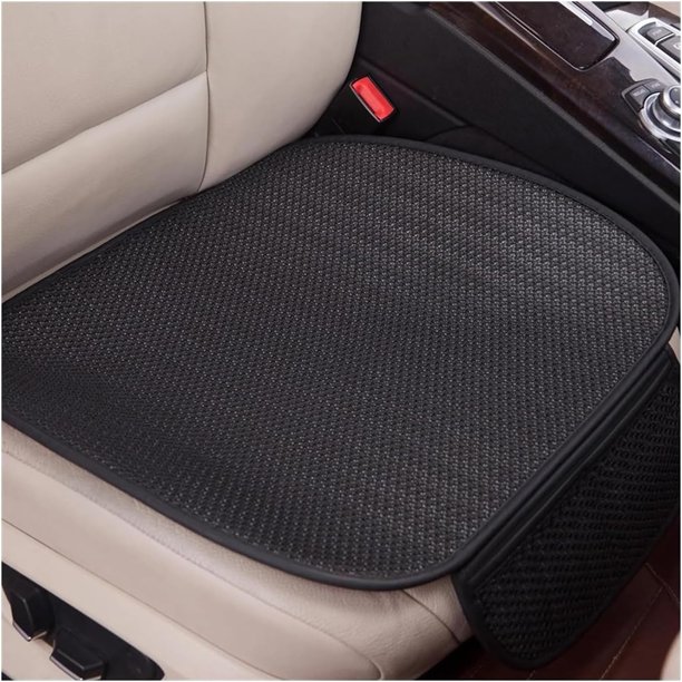 Cojín antideslizante para asiento de coche para verano, transpirable y refrescante, fundas de asiento inferiores para coche, cojines de asiento de coche para conducir, fundas de asiento de coche de al