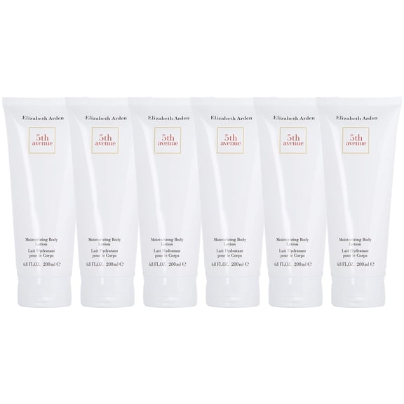 Pack of (6) Elizabeth Arden Fifth Avenue Moisturizing Body Lotion, 6.8 Fl Oz