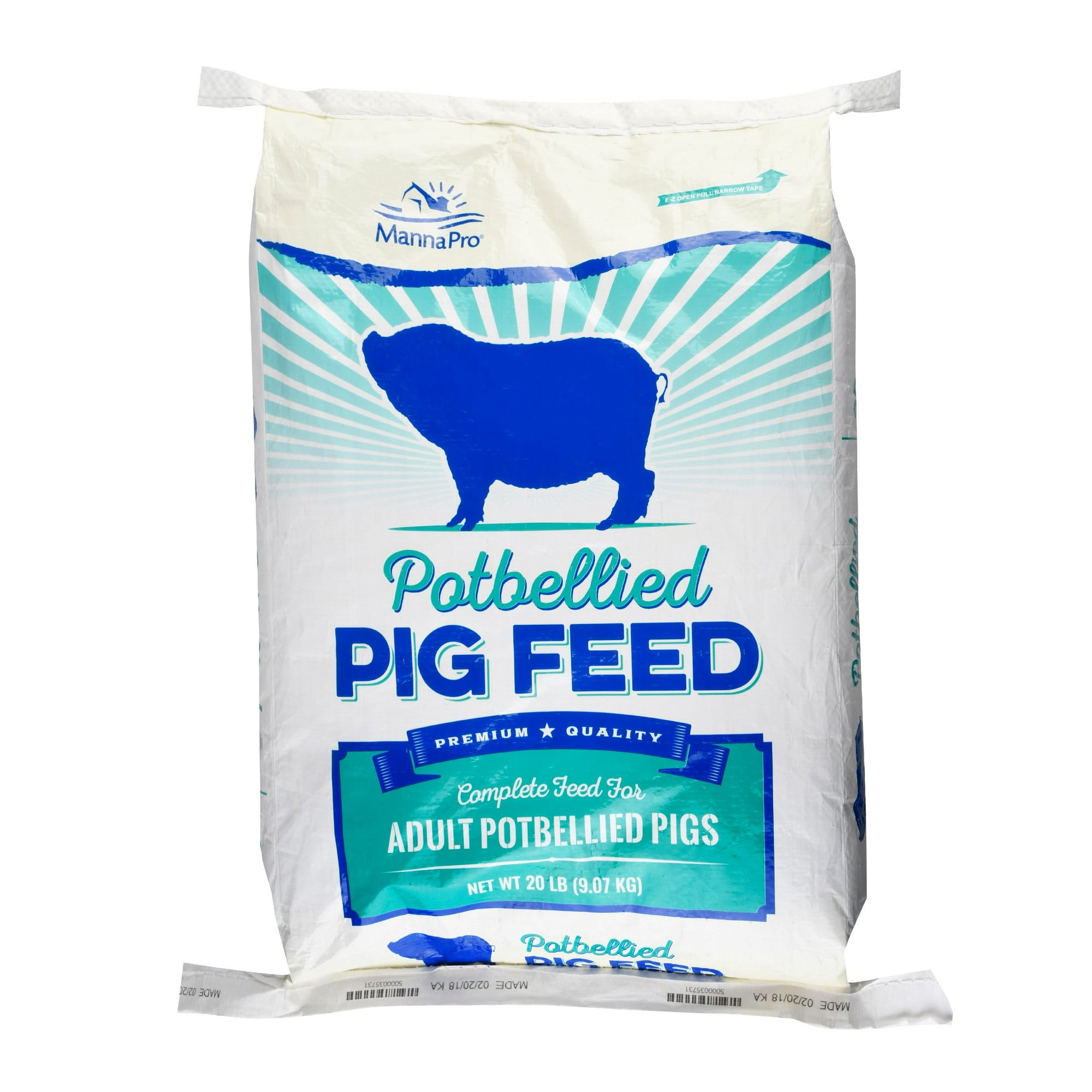 Manna Pro Potbellied Pig Feed 20 lb.