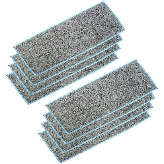 Pack of 8 washable and reusable wet mop pads for iRobot Braava Jet m6 (6110) (6012) (6112) Ultimate Robot Mop