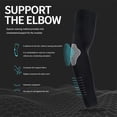 thumbnail image 6 of Ahabrexf Sun Protection Arm Sleeves for Men, Solid Color Reflective Strip Breathable Ice Silk Outdoor Cycling Running Arm Sleeve Covers, 1 Pair, 6 of 9