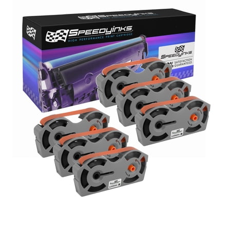Speedy Compatible Printer Ribbon Cartridge Replacement for IBM 1299095 (Black  6-Pack)