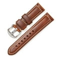 thumbnail image 6 of Oil wax leather strap men's retro watch band 20/22/24/26m, 6 of 16