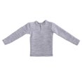 thumbnail image 1 of Camiseta De Manga Larga 3x1/6 Para Cuerpo De Figura De Acción Masculina De 12'' Gris Sunnimix Ropa de figura de acción, 1 of 8