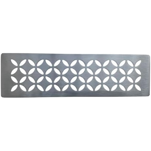 Shower Niche Shelf for Prefabricated Kerdi Board SN/-SNLT, Floral Design, Brushed 304 Stainless Steel$$Tools & Hardware Other