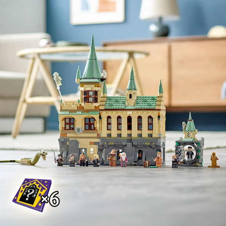 LEGO Harry Potter Hogwarts Chamber of Secrets 76389 Castle Toy with The  Great Hall, 20th Anniversary Model Set with Collectible Golden Voldemort  Minifigure and Glow-in-the-Dark Nearly Headless Nick 