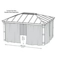 thumbnail image 6 of Palram - Canopia Dallas 4900 12' x 16' Curtain Set, 6 of 6