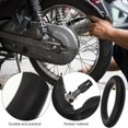 thumbnail image 3 of 1Pc 80/100-12 3.00-12 Inch Tire Off-road Motorcycle Accessories Rubber Inner Tube Replacement (Black), 3 of 4