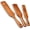 3Pcs Spurtle, variant on 3 Pack Skinny Wooden Spurtle Set for Sourdough Starter Kit Accessories Teak Wood Jar Spatula Sourdough Bread Baking Supplies Gift Spurtles Kitchen Tools Stirring Stick Spoon Dough Whisk Scraper
