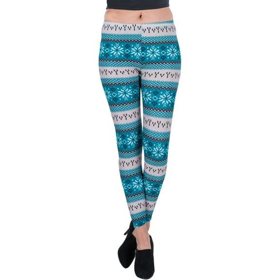 Women's Crystal Design Full Length Stretchy Leggings