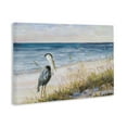 thumbnail image 4 of Stupell Industries Calm Pelican on Beach Landscape Painting Gallery Wrapped Canvas Art Print Wall Art, 24 x 16, 4 of 8