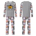 thumbnail image 4 of Halloween Family Pajamas Set Raglan Sleeve, Soft Matching Halloween Pajamas with Pumpkin Bow Ghost Print, Cute Family Halloween Pajama Set Sleepwear, 4 of 4