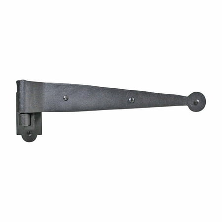 Black Frame Hinges - Iron Hinges Black Pintle Hinge Strap Shutter Hinge Offset 1.875 Inch