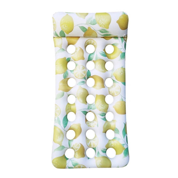 Bsvklp Flotadores Inflables para Piscina Colchón Flotante para Piscina Juguete (amarillo)