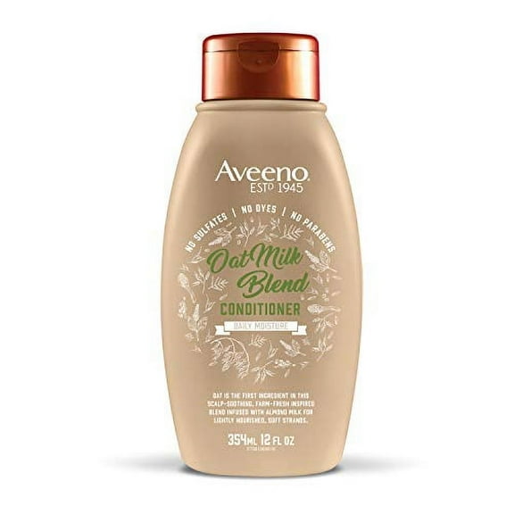 Aveeno Oat Milk Blend Daily Moisture Conditioner, 12 fl oz