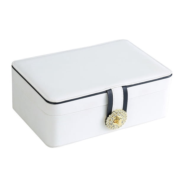 Organizador de joyero portátil for colecciones de accesorios de collares de anillos