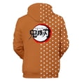 thumbnail image 2 of Hot Hooded Demon Slayer Costume 3D Hoodie New Print Cartoon Kimetsu No Yaiba  Anime Boys Girls Pullover Sweatshirt Pullover, 2 of 3