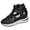 Black, variant on AUDeals Women Elegant Mule Sandals, Open Toe Wedge Summer Shoes for Beach Vacation Casual Outfits and Warm Weather Styling