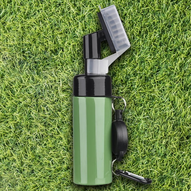 Herramientas limpias de ranura de golf ligera con botella de almacenamiento de agua con hebilla telescópica JShteea El nuevo