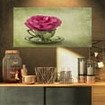 thumbnail image 1 of Design Art - Red Rose in Cup and Saucer, 1 of 4