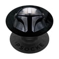 thumbnail image 1 of Soporte para teléfono PopSockets Star Wars The Mandalorian Helmet, 1 of 6