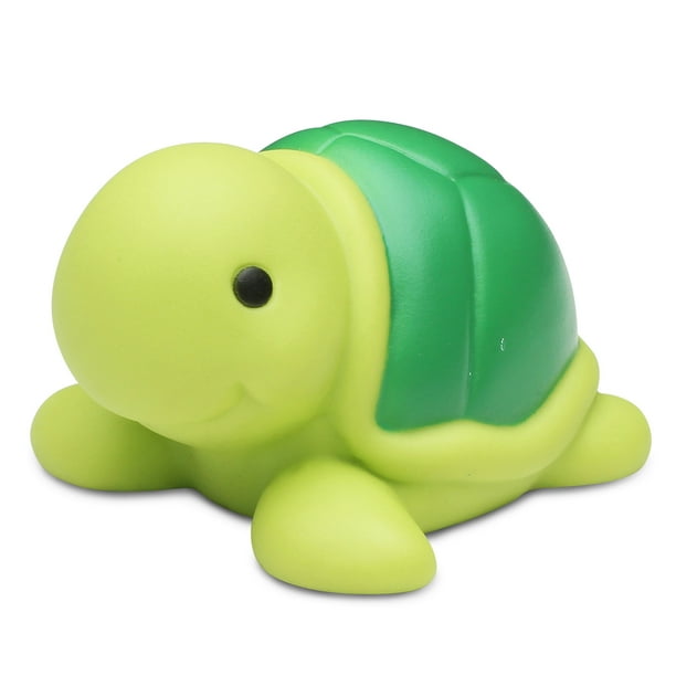 Toddler Bathtime Learning Toy Dollibu Bath Buddies Sea Turtle Rubber