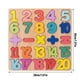 thumbnail image 3 of Puzzle numérico de madera - Números del 1 al 5, diseño colorido, juguete Montessori - para el desarrollo cognitivo y motriz de los niños pequeños, 3 of 8