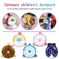 thumbnail image 4 of Children Backpack Cute Rainbow Kindergarten Cartoon School Bag (Multicolor), 4 of 9