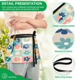 thumbnail image 4 of Yayeee Waist Apron with Pockets for Cooking Waterproof Half Server Aprons, Green Floral, 4 of 7