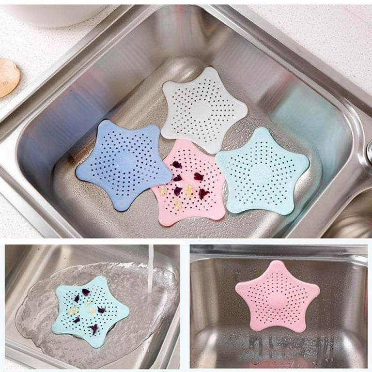 Hair Catcher Durable Silicone Hair Stopper Shower Drain Covers