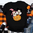 thumbnail image 3 of Camiseta de algodón con estampado de dibujos animados de Disney para niños y niñas, camiseta de verano con estampado de dibujos animados de Kawaii Harajuku, 3 of 5