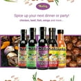 thumbnail image 2 of Keli's Sauces Low Sodium & Gluten Free Backyard BBQ set with Teriyaki Sauce Marinade for All occasions, Teriyaki Wing Sauces Variety 5-Pack with FREE Silicone Basting Brush, 2 of 3