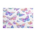 thumbnail image 6 of Qxltty Colorful Butterflies Leather Drying Mat for Kitchen Countertops Coffee Mats Hide Stain Quickly Absorbs Water Tableware Decor, 6 of 6