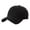 Black, variant on Visors Hat for Couples Casual Washed -School Sun Protector Soft Top Smooth Baseball Cap for Everyday Wear Black