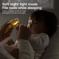 thumbnail image 5 of Bc Babycare Baby Nail Trimmer Electric, Gentle Electric Nail File for Newborn Infant Toddler or Adults with Light, Baby Nail Clipper & Cutter, 5 of 16
