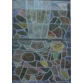 thumbnail image 1 of Ahgly Company Machine Washable Indoor Rectangle Transitional Gunmetal Green Area Rugs, 2' x 3', 1 of 7