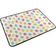 thumbnail image 2 of SKYSONIC Easter Eggs Door mat Non Slip Floor Door Rug Soft Floor Mat for Kitchen Garden Bedroom Indoor Outdoor Entrance Home Holiday Decoration 23.6" x15.7", 2 of 7