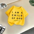 thumbnail image 4 of Kids Shirts For Girls Letter Short Sleeve Shirts For Girls Trendy Girls Summer Shirts Little Girls Clothes 4-6 Years Cute&nbsp;Girl&nbsp;Clothing, 4 of 4